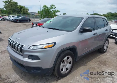 2014 Jeep Cherokee Sport из США, поврежденный, VIN 1C4PJMAB1EW233425